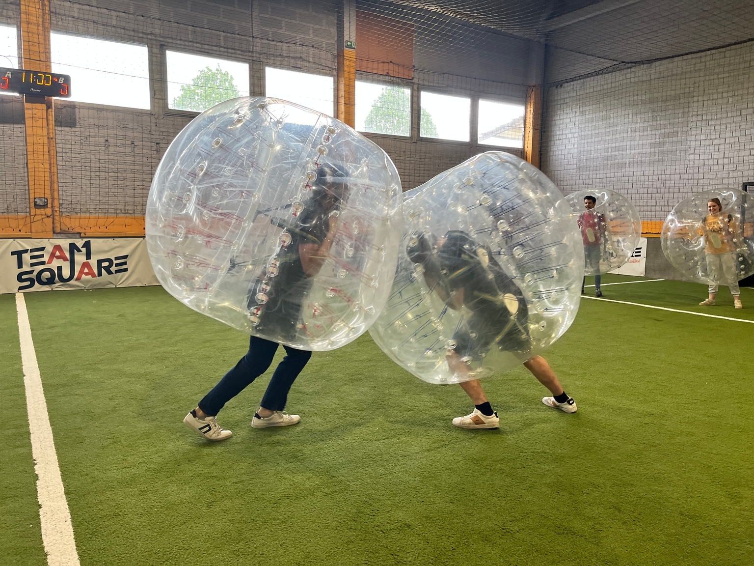 Bubble Foot à Lens chez Team Square