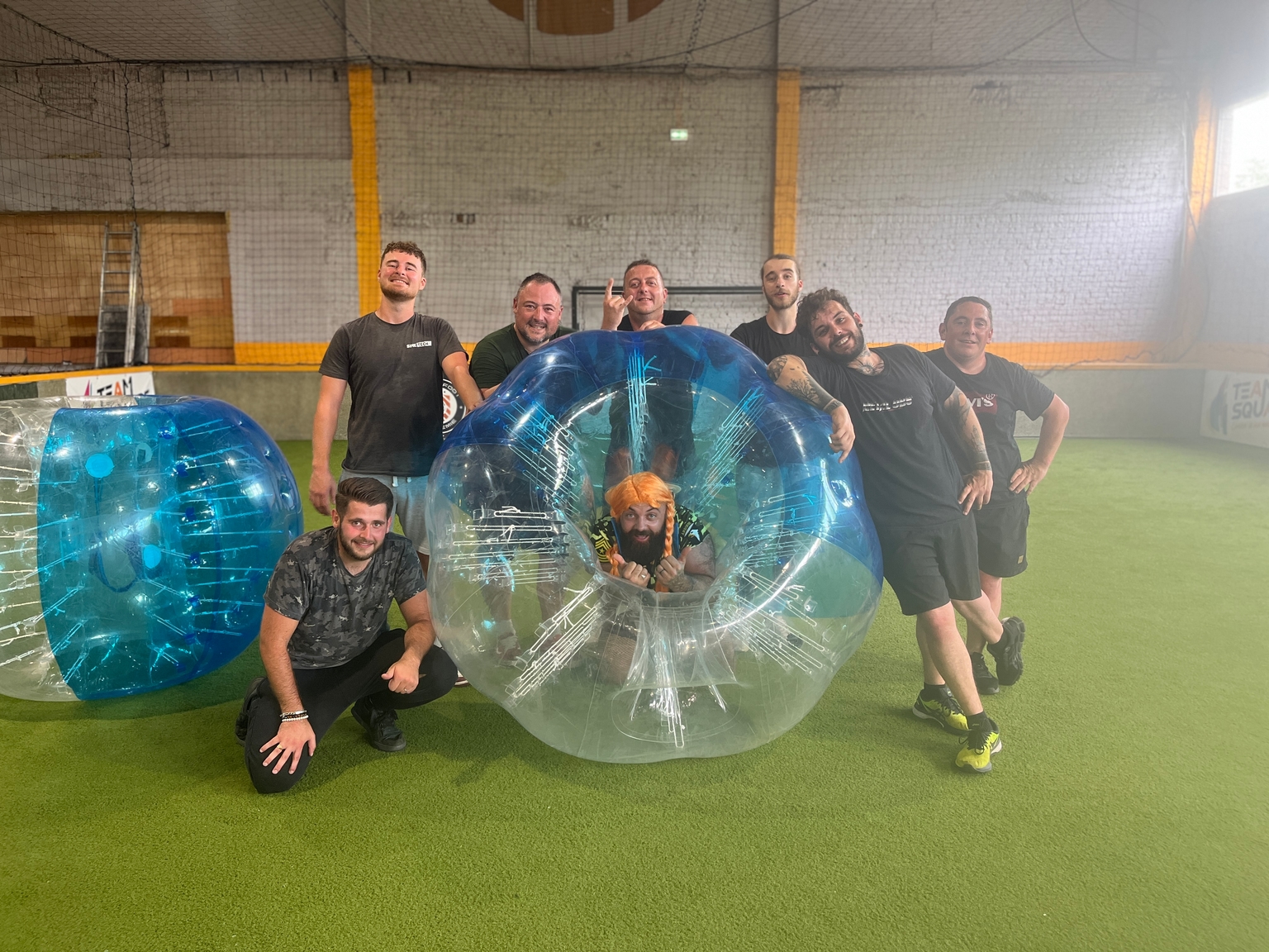 Bubble Foot Lens : sortie insolite et festive chez Team Square
